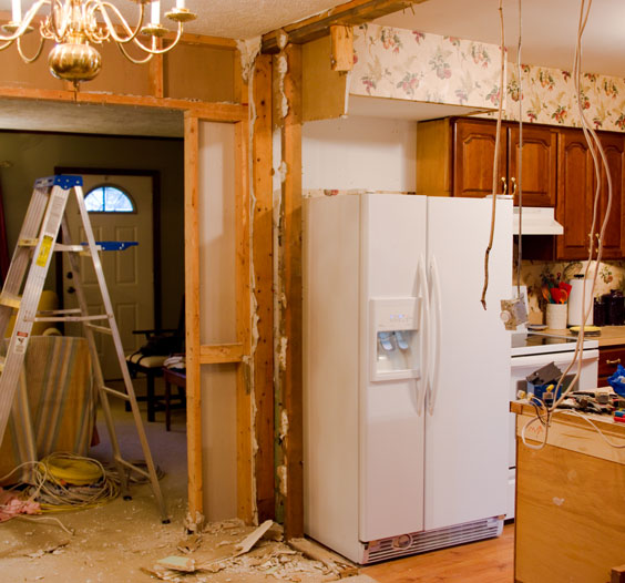kitchen remodel services, cutting edge demolition