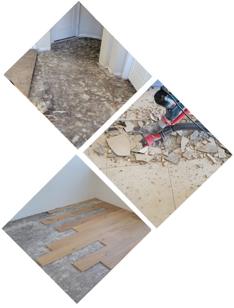 tile/flooring services, cutting edge demolition